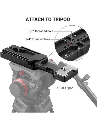 Piastra adattatore treppiede